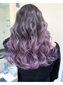 ラベンダーアッシュグラデーションスタイル☆