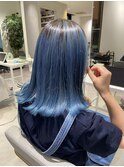 【YOKE】韓国風ワンホンヘアーシアンカラー