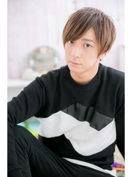 ミック ヘアアンドメイク アップ 駒込店(miq Hair&Make up) 透明感あるアシンメトリーニュアンスマッシュb1