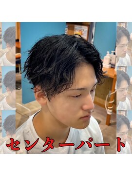 レジット メンズ ヘアサロン(LEGIT MEN's HAIR SALON) センターパート×ツイスパ