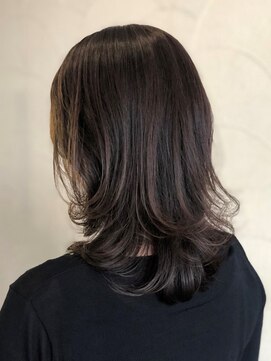 メイプルフェロー(MAPLE fellow) 20代30代40代大人可愛い髪質改善☆小顔×艶感ミディグレージュ