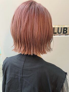 キューズ クラブ(cuz KLUB) 【cuzKLUB】ブリーチ×ピンクボブ【池袋】