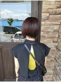 大人ショートボブ