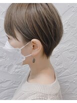 カモン(CAMON)&nbsp;[CAMON. ]#グレージュカラー#マッシュショート#小顔カット