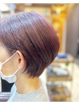 ヘアーデザイン ジュモク(Hair Design Jumoku) ダブルカラーピンク