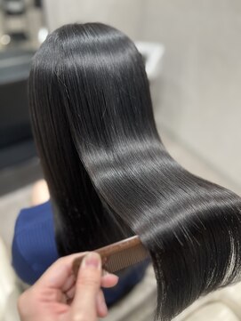 ミントリーフ(Mint leaf) 【髪質改善】カラーエステ　ヘッドスパ付き