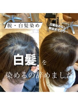 ビュートリアム265(BEAUTRIUM 265) 40代50代/白髪ぼかし/白髪染め/銀座/レイヤー/野川