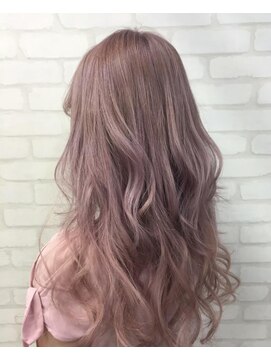 フェイブ(Fave) くすみピンク×シールエクステ70枚