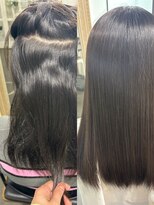 ドワーフ(DWARF) 髪質改善ストレート・ビフォーアフター