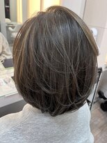 ソシエ 天王寺ミオ店 白髪ぼかしハイライト/大人女性/40代/50代/60代