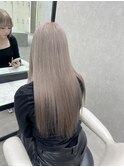イメチェン/レッドブラウン/似合わせカット/フルバング