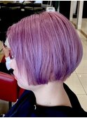 個性派大人のおしゃれカラー ピンクパープル 艶感◎ 韓国