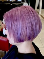 ヘアークリアー せんげん台&nbsp;個性派大人のおしゃれカラー ピンクパープル 艶感◎ 韓国