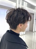 ピークアブー アヴェダ ギンザシックス(PEEK-A-BOO AVEDA GINZASIX) ショートパーマ/ニュアンス/ハンサムショート/ハンサムパーマ