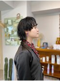 マッシュボブ/フェザーバック/くせ毛カット　渋谷