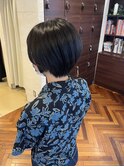 グラデーションボブ／ショートボブ／ハンサムショート