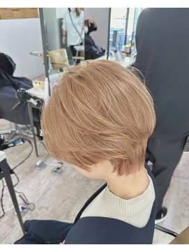 プライズ 成増店(prize) ミルクティーベージュダブルカラー成増地下鉄成増