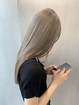 ペレ 梅田(PELE)&nbsp;前髪/アンブレラカラー/こなれミディ/イメチェン/ウェーブパーマ