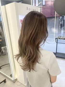 ブラウン(Brown) 繰り返しハイライトカラー