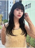 オンブレグレージュオリーブベージュくびれミディ大人美人