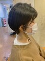 ヘアーアートシフォン 池袋西口店(Hair art chiffon)&nbsp;ショートヘア×縮毛矯正。毎日のセットが楽になります。