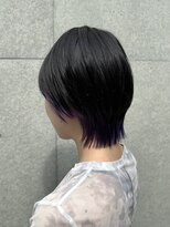 キャンバス 川崎(canvas.)&nbsp;ショートウルフ インナー パープル/川崎/美髪カラー/髪質改善/