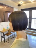【GOOD  DAY  HAIR】ショート ボブ  改質改善 縮毛矯正 暗髪 