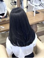 ザック ヴィ(ZACC  vie)&nbsp;レイヤーロング/ブルーブラック