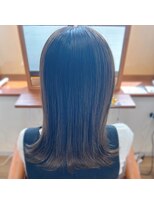 ヘアーブランドジン ティアラ(HAIR BRAND Jin Tiara)&nbsp;透明感オリーブカラー【松山美容室】