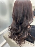 ほんのりピンクでやわらか春カラー