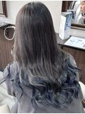 グラデーションレイヤーカットイルミナカラーグレージュ堺東