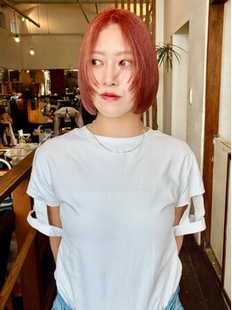 モク 大阪梅田店(MOK)の写真/【360度似合わせ】あなたを笑顔にする”小顔魅せカット”高い技術力×デザイン力で、最旬スタイルを実現！