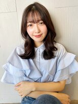 ノア(NOA)&nbsp;ミディアム レイヤーカット 韓国ヘア シースルーバング