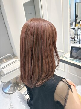 ネオリーブギンザ 銀座店(Neolive GINZA) レイヤーが可愛い　ピンクブラウンカラー　(銀座)