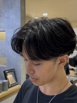 曲がる縮毛矯正専門店 バイ レイズ 名駅(曲がる縮毛矯正専門店 by RAYS)&nbsp;ニュアンスフェザーショート刈り上げセンターパート h