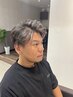 メンズ限定カット+ハイライトカラー￥17600
