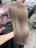 ペレ 栄店(PELE) くびれヘア/アプリコットオレンジ/夏のヘアアレンジ/栄