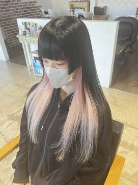 black×perl pink