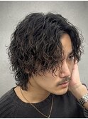 MEN’S HAIR/波巻ツイストスパイラル/フェザーパーマ/渋谷