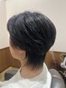 【地肌にやさしい】カット+ヘアマニュキア ¥12,430