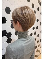 カラーラウンジ(Color Lounge) Color Lounge ナチュラルグレイブレンドショート(白髪ぼかし)