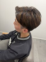 アウラヘアーサロン(aura hair salon)&nbsp;【Yukie】メンズマッシュスタイルハイライト