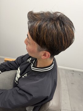 アウラヘアーサロン(aura hair salon) 【Yukie】メンズマッシュスタイルハイライト