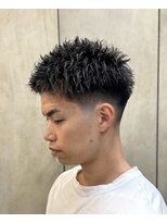 ドルクス 上野店(Dorcus)&nbsp;スパイキーショート×ピンパーマ
