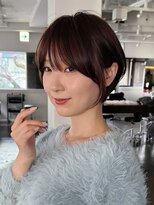 アビー(ABBEY) ショートショートボブショートヘア大人ショート耳掛けショート