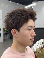 ラスト(LUAST)&nbsp;波巻きパーマ波巻きスパイラルパーマツイストパーマメンズヘア