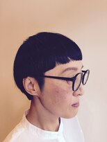 ループヘアーデザイン 谷塚店(ROOP Hair Design) ショートバングマッシュ