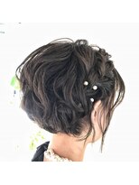 トップ カタタ TOP KATATA&nbsp;結婚式お呼ばれヘア♪