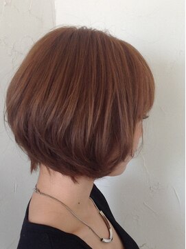 アスク美容室(ask) まとまりショート×白髪染め