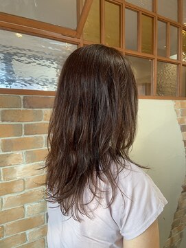 アドラーブル 女池店(adorable) 【フォギーベージュ】【抜け感くせ毛風ウェーブ】20代30代40代